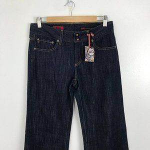 Ag Adriano Goldschmied NWT  The Mona  Straight Leg Dark